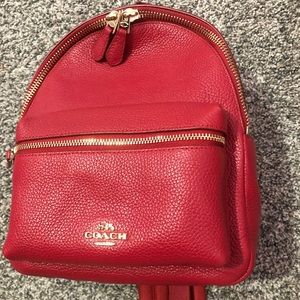 Coach mini backpack